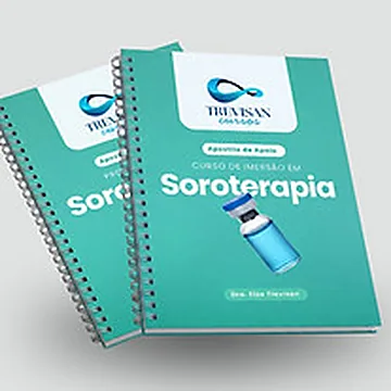 Capa da Apostila Imersão em Soroterapia + Protocolos de Soroterapia